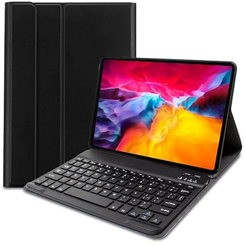 Cool Schutzhülle für iPad Air 4 2020 / Air 5 2022 / Air 6 2024 / Air 11 2025, Bluetooth-Tastatur