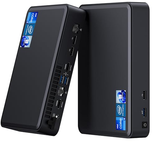 Intel NUC Pro Chassis Element Mini PC, con NUC 8 Compute Element Integrado, i5-8365U, 8GB RAM, 256GB SSD, Intel vPro, Win 11 Pro, Dual GbE, 2×HDMI, WiFi 5, BT 5.1, Ordenador Industrial/empresarial
