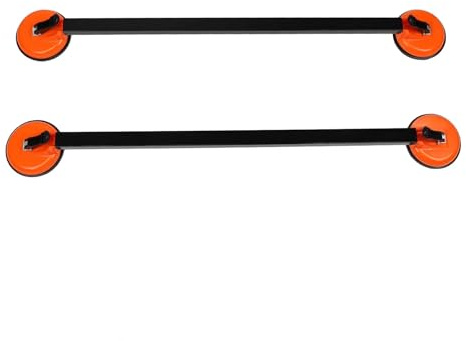 Barre Tetto Portapacchi Auto Barre Trasversali Universali Per Veicoli, Tubo Quadrato In Acciaio Da 36,22 Pollici, Supporto A Ventosa Per Portapacchi Da Tetto