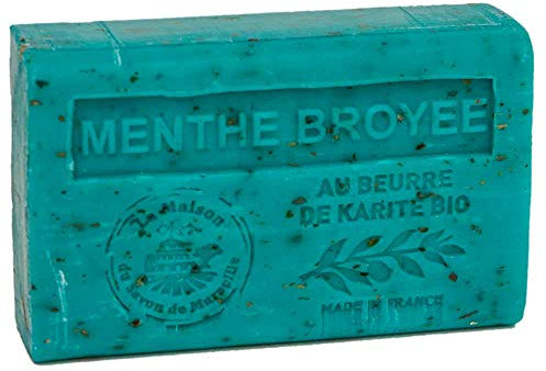 Seife Minze mit Bio-Sheabutter, 125 g