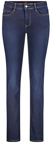 Mac - Damen 5-Pocket Jeans, Dream - Dream Denim - 5401-90, Weite:W32, Länge:L32, Mac Farbe:Dark Washed (D826)
