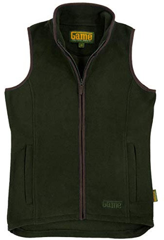 Game Ladies Penrith Fleece Gilet | Womens Winter Vest | Warm Waistcoat Forest Green