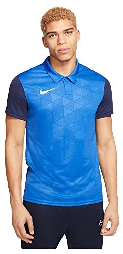 Nike Herren Trophy IV Poloshirt, Royal Blue/Midnight Navy/White, S