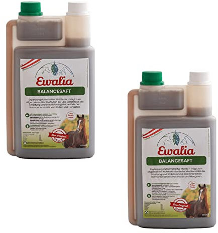 Ewalia Balancesaft für Pferde | Doppelpack | 2 x 1 L