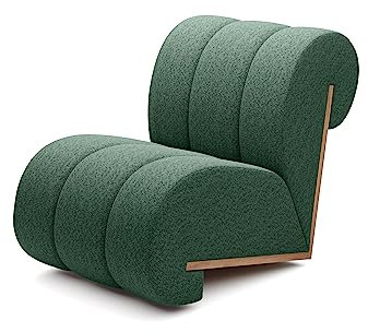 DomiMeble moderner Sessel “Mona” einzigartiges Design, Relaxsessel für Wohnzimmer Loungesessel Stuhl Polstersessel Lesesessel Ohrensessel (Catch Me 12)