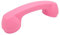 Ricevitore Telefonico retrò Wireless, Ricevitore Telefonico Resistente Alle Radiazioni del Telefono Cellulare per un Telefono Cellulare con Chiamate Confortevoli (Rosa)