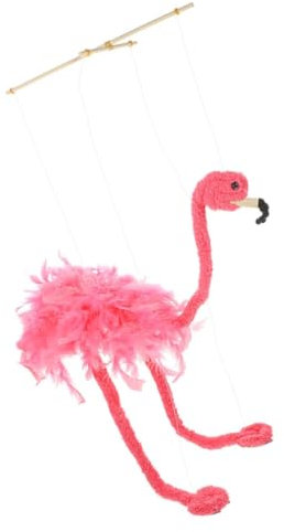 BESTonZON Muñeca De Flamenco De Cuerda Marionetas Marionetas para Espectáculo Juguetes De Marionetas Marionetas Interesantes Juguete De Peluche Interactivo Marionetas Únicas Marionetas