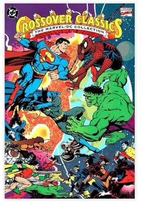 Leinwandposter Marvel Vs DC Superman vs Spiderman, The Battle of the Century Dormitory Be, Schlafzimmer, Dekoration, Landschaft, Büro, Raumdekoration, Geschenk, 60 x 90 cm