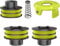 mzoLife Strimmer Spool Compatible with Ryobi RLT3525S, Double Autofeed Trimmer Line for Ryobi RAC118 RLT3525S, 8.4m 1.2 mm Autofeed Strimmers Replacement Spools with Cover and Spring