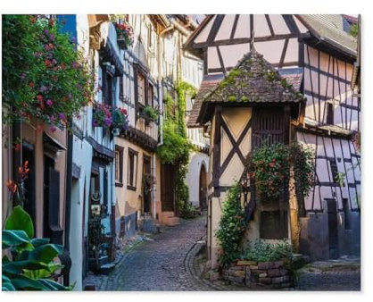 1000 Stück Puzzle，Egisheim im Elsass，Erwachsene Kinder Papiers pielzeug Lernspiel（50x70cm）-A85
