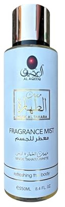 Musk Al Tahara White Musk Körperspray/Bodyspray/All over Body Spray 250ml مسك الطهارة ابيض