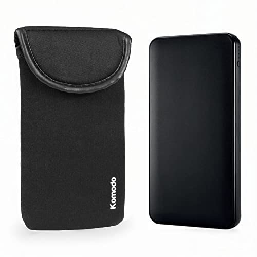 Universal Komodo Neoprene Pouch Case For Portable External Hard Drive Suitable For Seagate Samsung Toshiba WD