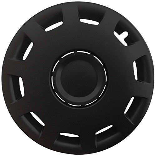 (Farbe & Größe wählbar) 13 Zoll Radkappen GRANIT Schwarz passend für fast alle gängingen Fahrzeuge (universal)