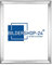 Bilderrahmen Prio schmal und modern in 70x100cm Silberglanz Vintage Silber Glanz Vintage