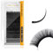 NAGARAKU Wimpernverlängerung Klassisch Individuelles 1:1 Wimpern Volumen Einzelwimpern Natürliche Halbpermanente Weiche Wimpernzubehör Mattschwarz Single Lash Extension 16 Reihen 0.03mm C Curl 7-15mm