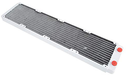 de refrigeración por agua para computadora, 12 tubos 480mm G4/1 Intercambiador de calor con radiador de rosca Disor de calor refrigerado por agua PC PC Cooler Disipación rápida