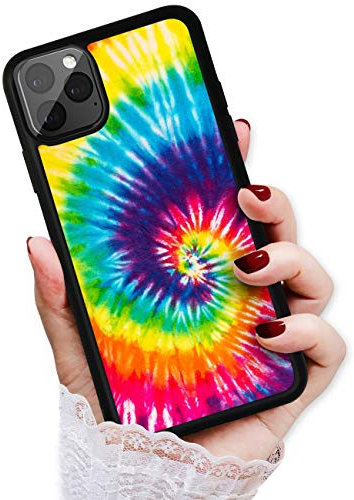 HOT12658 Schutzhülle für iPhone 12 Mini, strapazierfähig, weich, Batikfärbung