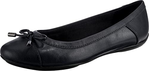 Geox Femme D Charlene C Ballerines, Navy, 37 EU