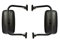 MelTruck® 2x Außenspiegel Rückspiegel 285x158mm ø18 Traktor Spiegelarm Spiegelhalter SET