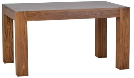 MiaMöbel Esstisch Mumba 140x90 cm Modern Massivholz Sheesham Sheesham Natur