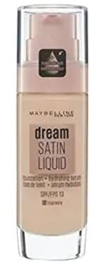 2x Maybelline New York Dream Satin Liquid Foundation 30ml - 03 True Ivory