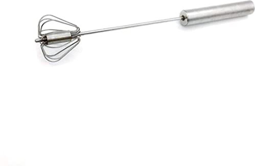 Mezclador semiautomático de acero inoxidable de cocina, batidor de huevos espumadores con leche mezcladora de crema para tartas, batidor manual Niza