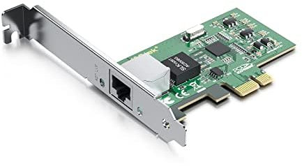 1-Gbit PCI-Express Ethernet LAN Karte, Gigabit PCIE Desktop Netzwerkkarte für Intel EXPI9301CT-82574L Chip, einzelner RJ45-Port, 10/100/1000-Mbit/s NIC für Windows Server, Win8, 10 usw.