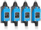 SWAWIS 4 Pezzi Interruttore di Finecorsa Momentaneo, Interruttore di Corsa del Stantuffo ME-8111, Contatto in Rame, 5A 250V AC 1NO-1NC, per Router CNC Plasma laser
