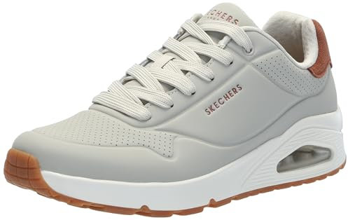 Skechers Herren UNO-Suited on Air Sneaker, Natürlich, 42 EU Weit