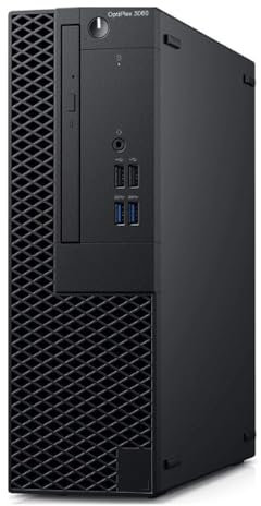 FAST Optiplex 3060 SFF PC - Intel Core i5 8th Gen (6 Cores Upto 4.1Ghz), 16GB DDR4 RAM, 512GB SSD Storage, 300Mbps USB WiFi Adapter Dongle, Windows 11 Pro Operating System (Renewed)