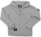 SCHIETWETTER Unisex Kinder Sweatjacke Anouk, Kapuzenpullover mit Reißverschluss für Mädchen und Jungen, Zipper Hoodie, unifarben greymelange 152
