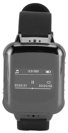 Annadue Reloj Inteligente, Reloj con Grabadora de Voz Digital para Hombres y Mujeres, Reloj Inteligente con Reducción de Ruido HD, Reproductor de Música Activado por Voz para Reuniones y