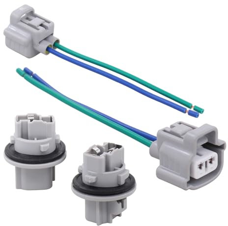 ApplianPar 2 x Blinker-Buchsenstecker und Stecker, Pigtail-Kabelbaum für Highlander 4Runner Tacoma Corolla Prius