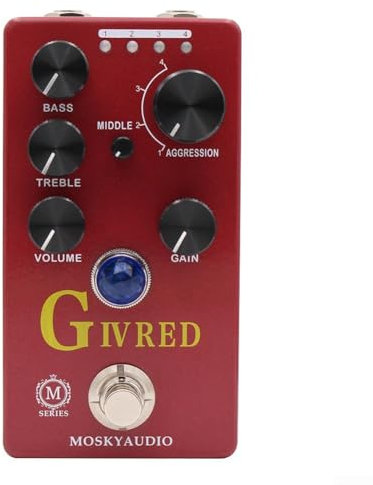 Anpassbares Distortion-Pedal, geeignet für alle Arten von Rigs oder Pedalboards
