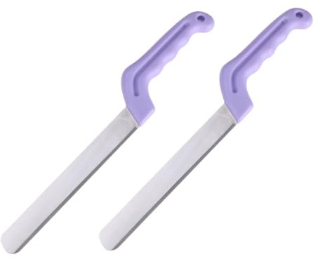 SHINEOFI 1 Pieza Paleta De Flores Suministro De Floristería Cuchillo De Corte Profesional Cortador De Flores Cortador De Frutas Herramienta Para Cortar Pasteles El Plastico Lavender