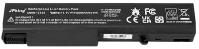 JPking TD09 TD06 Batterie pour für HP ProBook 6440B 6445B 6450B 6540B 6545B 6550B 6555B EliteBook 6930p 8440p 8440w Compaq 6530b 6730b 6735b HSTNN-IB69 HSTNN-IB68 HSTNN-UB68 HSTNN-UB69