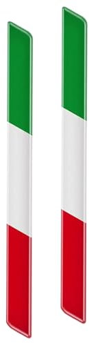 Pegatina De Bandera Italiana Para Coche,Pegatina para Carrocería | Vinilos Decorativos 3D Para Motos Y Vehículos