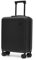 CabinFly Crusair Expandable 55 x 40 x 23 cm Lufthansa Koffer Wizzair Handgepäck Ryanair 55 x 40 x 20 cm Baggage SAS Carry-on Finnair (Schwarz, 55x40x23cm)