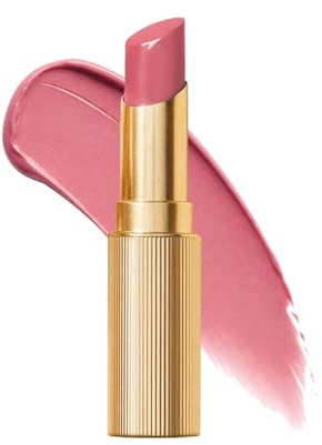 CHALLANS DE PARIS ROUGE de BIJOU Jewel Shine Lipstick – 274 ROSEA | Rosy Pink-Beige, Glossy Shine, Comfortable Hydration, Jewel Complex with Diamond • Ruby • Pearl Powders (274 ROSEA, 0.63 ounces)