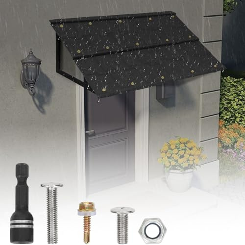 Fixed Metal Awnings 52in W x 31in H