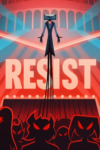VOX RESIST 120 PAGES NOTEBOOK IN THE STYLE OF HAZBIN HOTEL HELLUVA BOSS: FAN BOOK HAZBIN HOTEL HELLUVA BOSS college ruled fan notebook notepad book notes block (HAZBIN HOTEL SEASON 2)