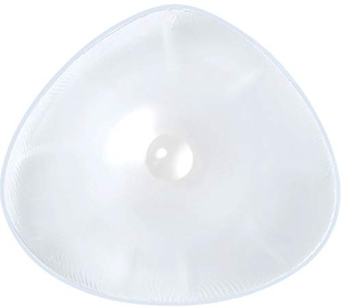 OBASDFD Seni Finti In Silicone Trasparente Triangolare, Protesi For Mastectomia, Coppette For Il Seno Push-up(300g)