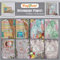 CrafTreat Decoupage-Papier für Kunsthandwerk und Möbel – Vintage-Fenster und Tor – Größe: A4 (8,3 x 11,7 Zoll), 8 Stück – Möbel-Decoupage-Papier mit Garten, Holz und Scrapbooking