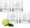 GRAVURZEILE 4er Set GIN-Gläser - Nach mir die GINflut & Der Abend kann beGINnen - Witziges Geburtstagsgeschenk - Party-Set - GIN-Sprüche - GIN-Liebhaber - Geschenk für Partner & Freund