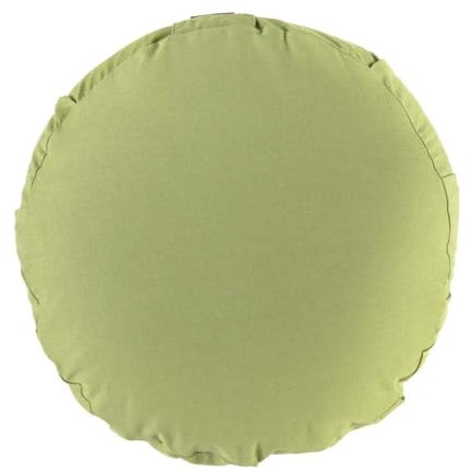 GORILLA SPORTS® Yogakissen Rund – Ø 30 cm x 18 cm – Meditationskissen mit Dinkelfüllung & Waschbarem Baumwollbezug – Yoga Sitzkissen mit Griff – In 10 Farben – Yoga Zubehör für Zuhause & Studio