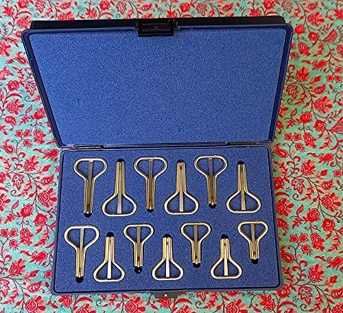 Schlütter 13-teiliges Maultrommel Profi-set von c bis C
