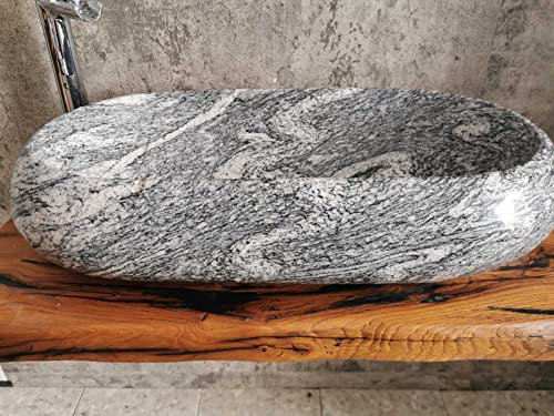 Évier en granite Juparana 1 mesure 70 x 40 cm photo réelle du lavabo lavabo de salle de bain évier salle de bain