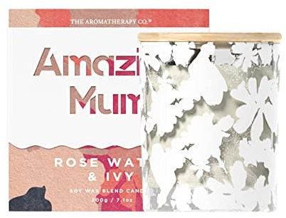 The Aromatherapy Co. Amazing Mum Rose Water & Ivy Sojawachs-Mischung, 200 g