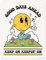 Retro-Poster mit Aufschrift Good Days Ahead, Wandkunstdruck, niedliches Raumdekor, Retro-Ästhetik, positives Zitat, Kunstdruck, Vintage-Nostalgie-Poster