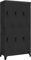vidaXL Schließfachschrank Metallschrank Lagerschrank Aktenschrank Fächerschrank Spindschrank Spind Umkleideschrank Spint Anthrazit 90x45x180 cm Stahl